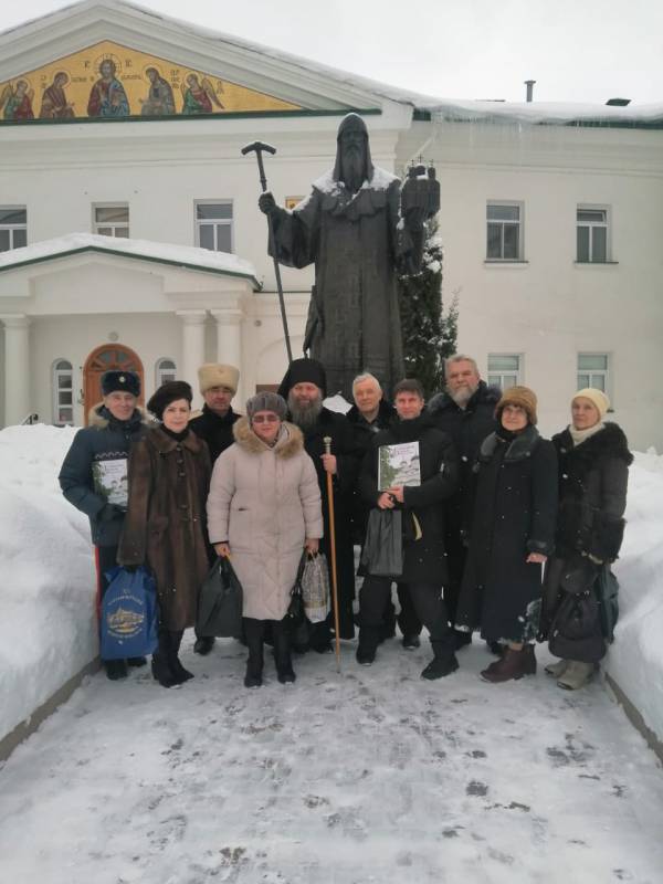 Актив НРО ООД «Культурного фронта России» посетили Благовещенский монастырь