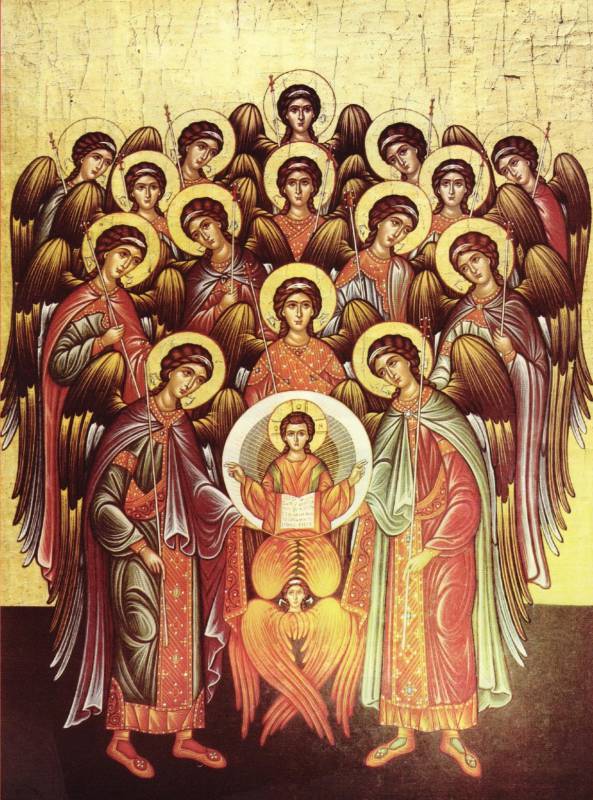 Божественная литургия в день памяти Собора Архистратига Михаила и прочих Небесных Сил бесплотных