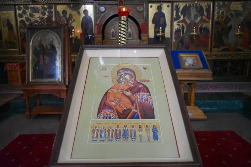 Всенощное бдение в честь Владимирской иконы Божией Матери