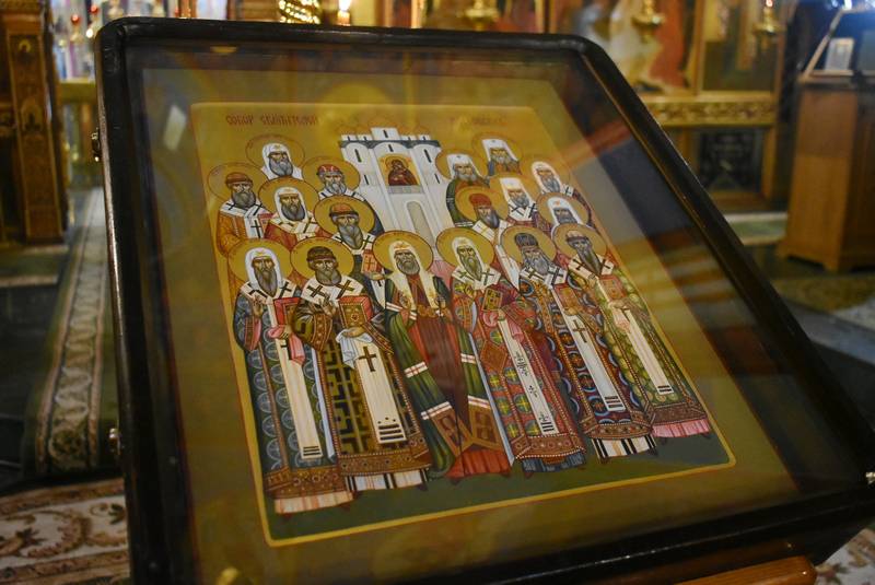 Литургия в день памяти святителей Московских
