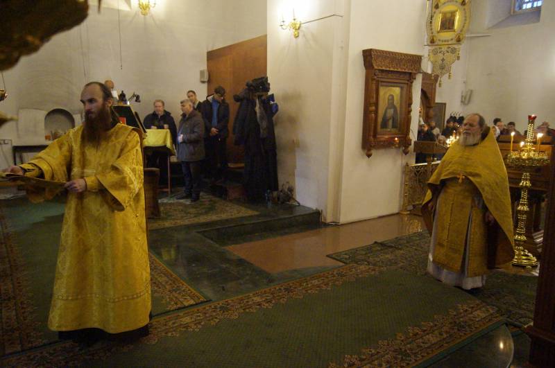 Воскресная литургия в день памяти великомученицы Варвары