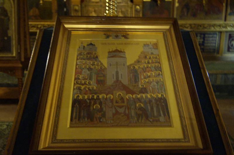 Всенощное бдение в честь священномученика Александра, епископа Лысковского, впоследствии архиепископа Семипалатинского