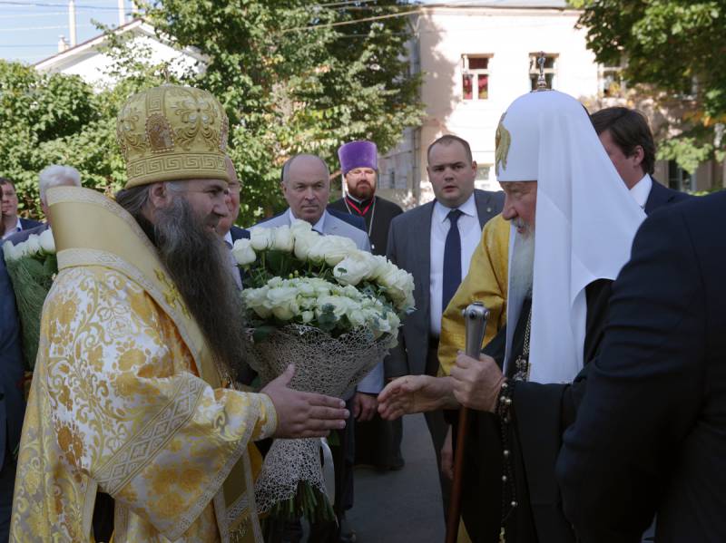 Святейший Патриарх Московский и всея Руси Кирилл совершил Божественную литургию в Арзамасе