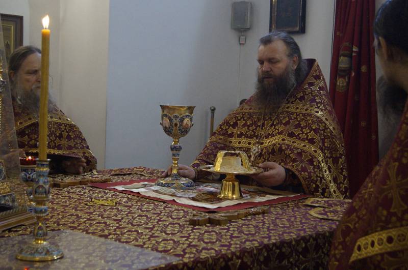 Божественная литургия в день памяти мученицы Елисаветы (Самосской)