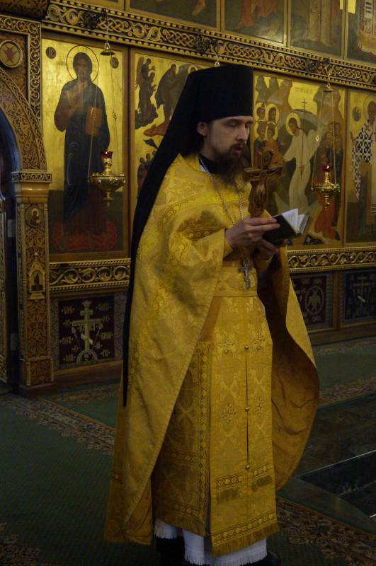 Воскресная литургия в день памяти преподобного Силуана Афонского
