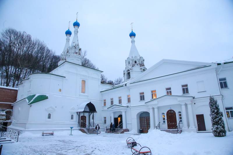 В нижегородском Благовещенском монастыре состоялось освящение храма в честь Успения Пресвятой Богородицы