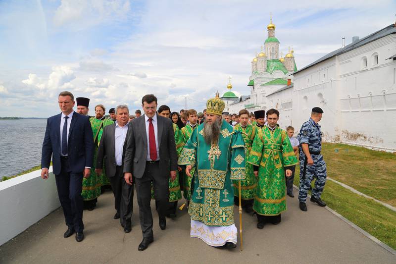В Свято-Троицком Макарьевском Желтоводском монастыре отпраздновали день памяти основателя обители