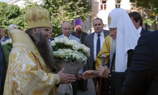 Святейший Патриарх Московский и всея Руси Кирилл совершил Божественную литургию в Арзамасе