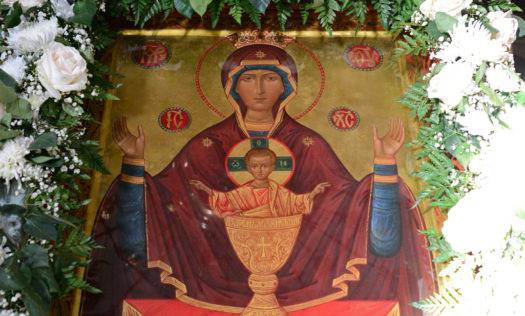 Со 2 по 10 декабря в монастыре пребывает икона Божией Матери «Неупиваемая чаша»