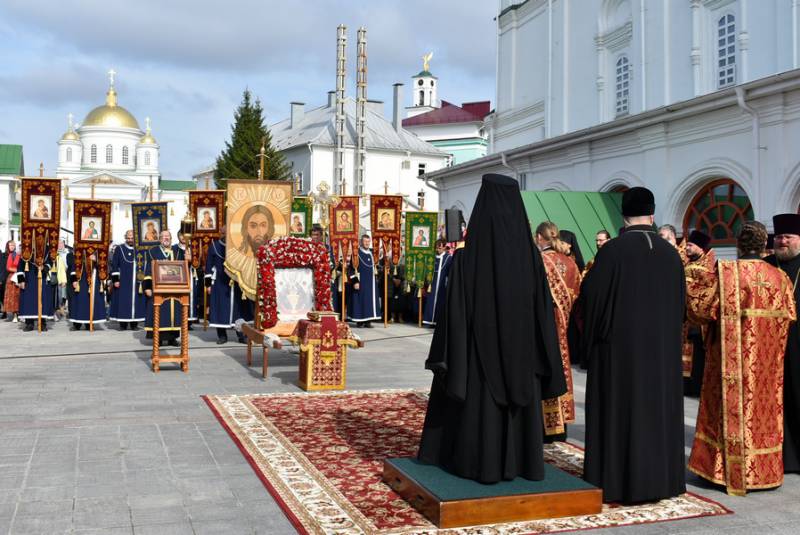 Встреча крестного хода «За жизнь и трезвую Россию»