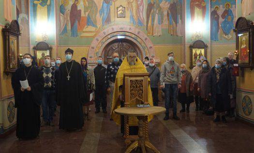 Молебен на изъявление обета трезвости отслужили в храме в честь Владимирской Оранской иконы Божьей Матери