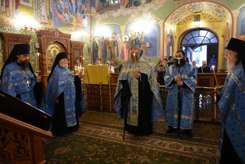 Всенощное бдение в канун 10-ой Недели по Пятидесятнице, праздника в честь Донской иконы Божией Матери