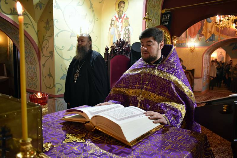 Литургия в 1-ю Неделю Великого поста, Торжество Православия