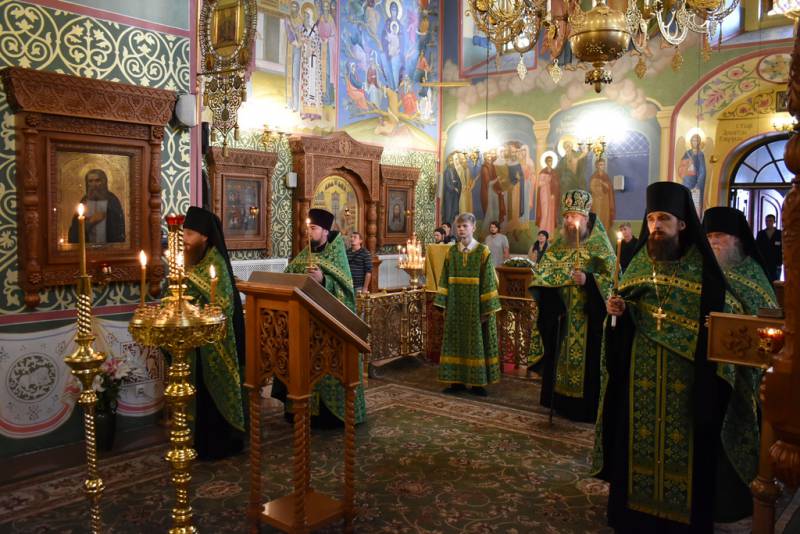 Всенощное бдение в канун дня памяти прп. Макария Желтоводского