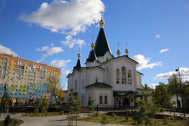 В Нижнем Новгороде освящен храм в честь преподобномученицы великой княгини Елисаветы