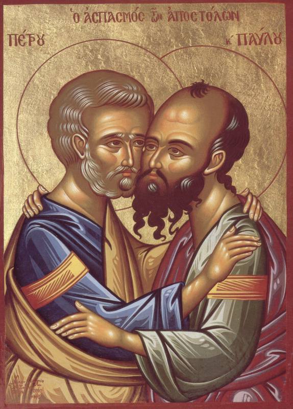 Литургия в день памяти св.первоверх.ап. Петра и Павла
