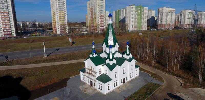 В день своего тезоименитства митрополит Георгий освятил храм в честь блаженной Матроны Московской