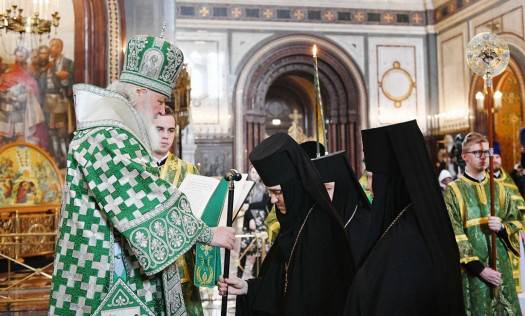 Патриарх Кирилл возвел благочинную Дивеевского монастыря в сан игумении