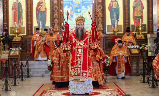 В Светлый понедельник митрополит Георгий совершил Божественную литургию в Александро-Невском кафедральном соборе Нижнего Новгорода