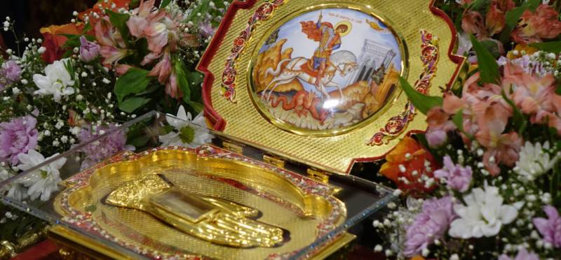 Ковчег с честными мощами святого великомученика Георгия Победоносца побывал в Арзамасе