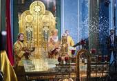 Святейший Патриарх Кирилл освятил главный храм Вооруженных сил Российской Федерации