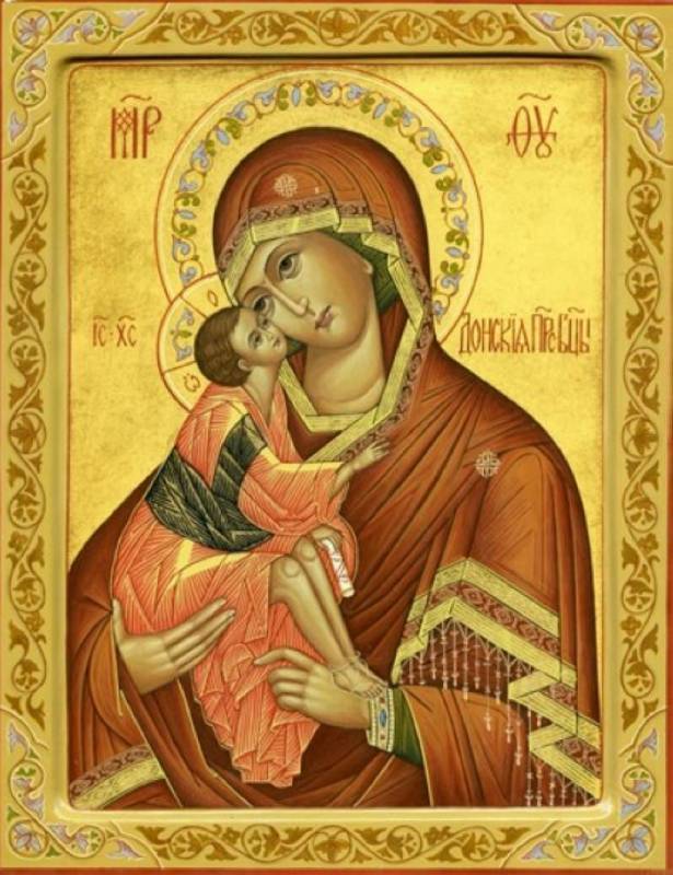 Воскресная Литургия в праздник Донской иконы Божией Матери