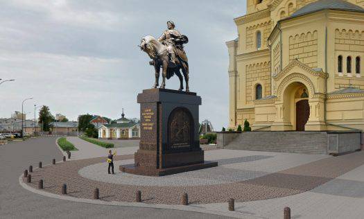 Православные христиане могут внести свой вклад в изготовление памятника Александру Невскому