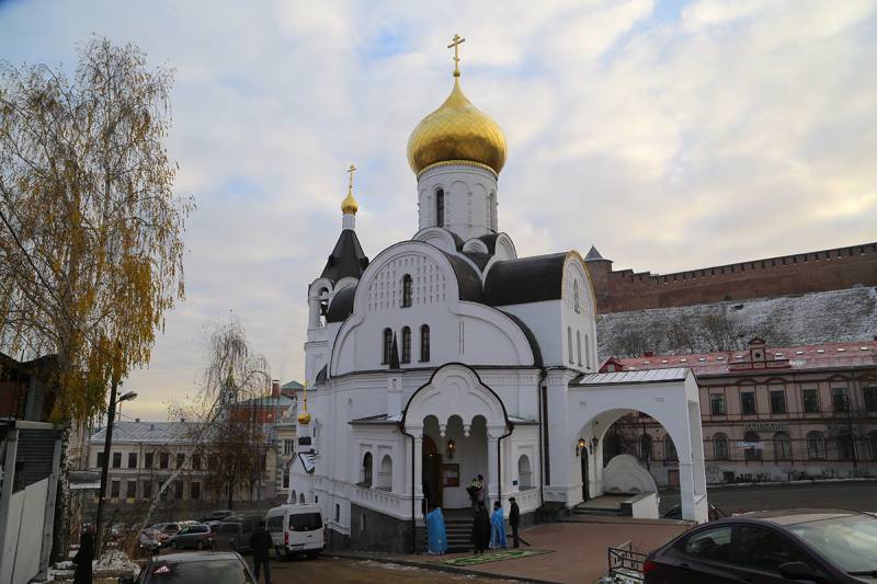 В Казанском храме Нижнего Новгорода встретили престольный праздник