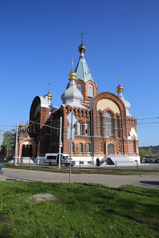 В Канавинском районе Нижнего Новгорода освящен храм в честь Владимирской иконы Божией Матери