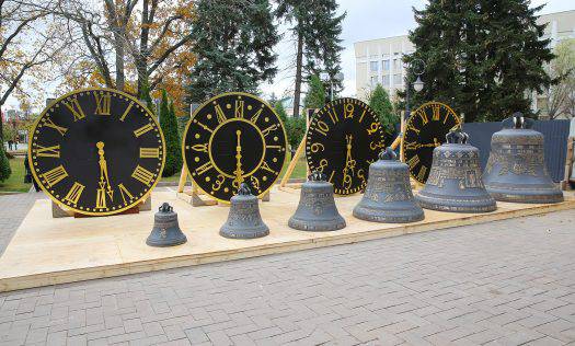 Для колокольни, строящейся в нижегородском кремле, изготовлены колокола