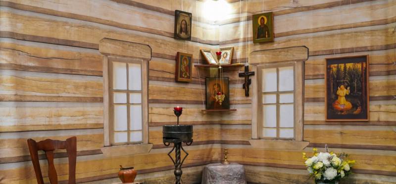 В Нижнем Новгороде на православной выставке-ярмарке представлена экспозиция «Келья преподобного Серафима Саровского на Дальней Пустыньке»