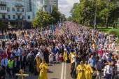 350 тысяч верующих прошли крестным ходом по улицам Киева