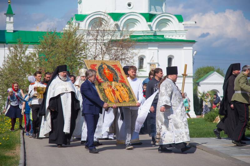 В Вознесенском Печерском монастыре отпраздновали 150-летие со дня рождения царя-страстотерпца Николая II