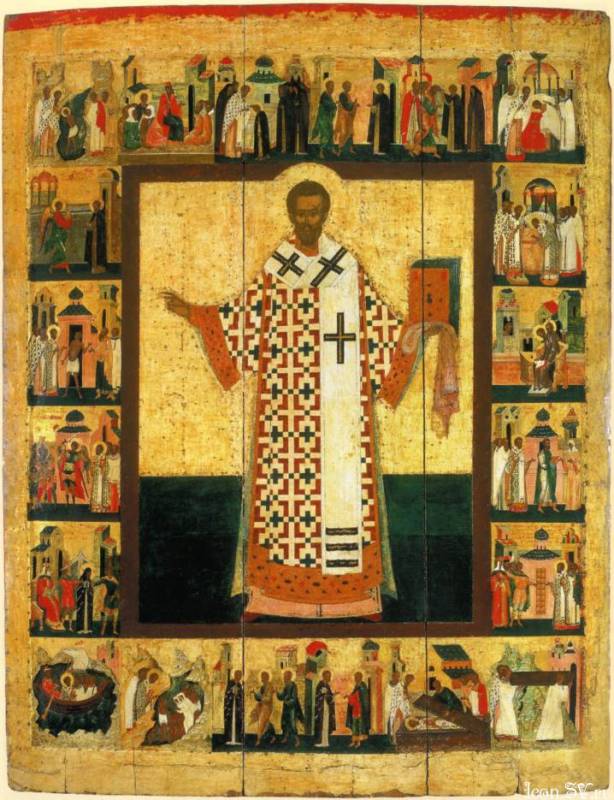 Воскресная литургия в день памяти святителя Иоанна Златоустого, архиеп. Константинопольского