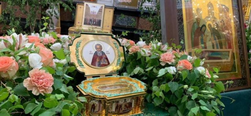 С 25 по 27 июля в Нижнем Новгороде будет пребывать ковчег с честными мощами преподобного Сергия Радонежского