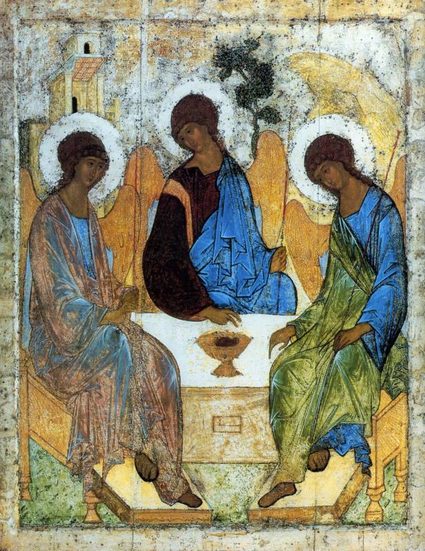Архиерейская Литургия в праздник Святой Троицы