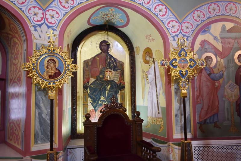 Для Благовещенского собора изготовлены запрестольные крест и икона
