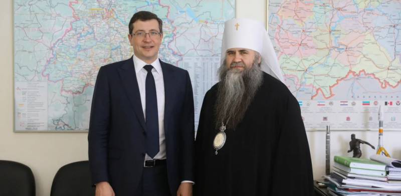 Митрополит Георгий поздравил губернатора Нижегородской области Глеба Никитина с днем рождения